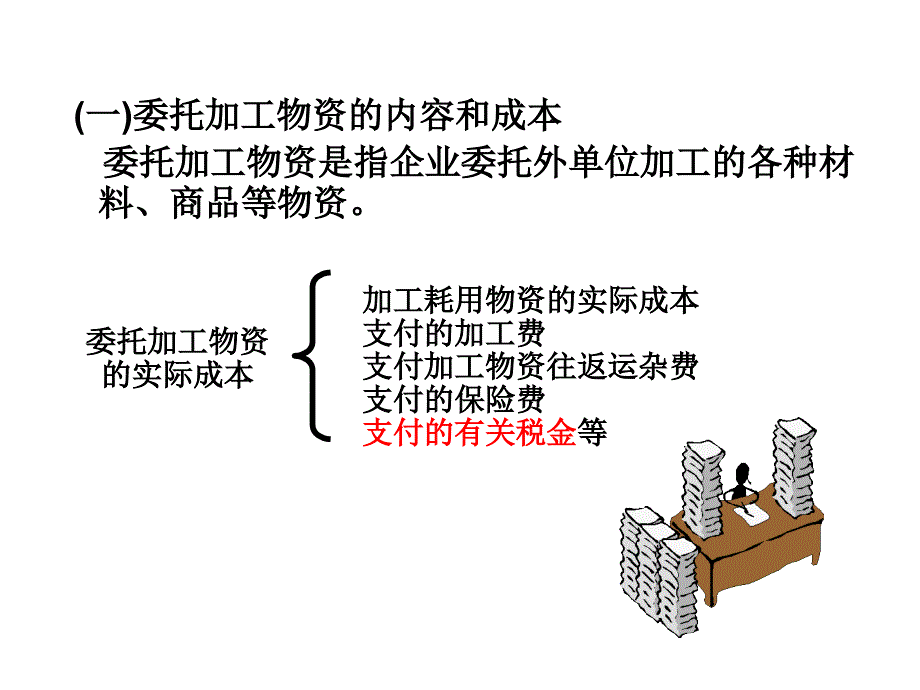 中级财务会计第一章第四节委托加工物资._第2页