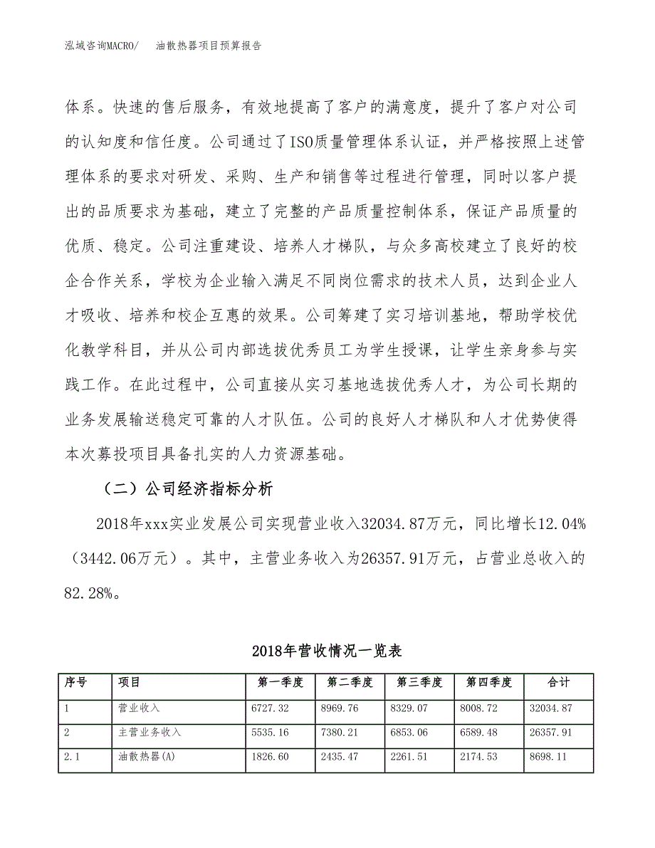 油散热器项目预算报告年度.docx_第3页