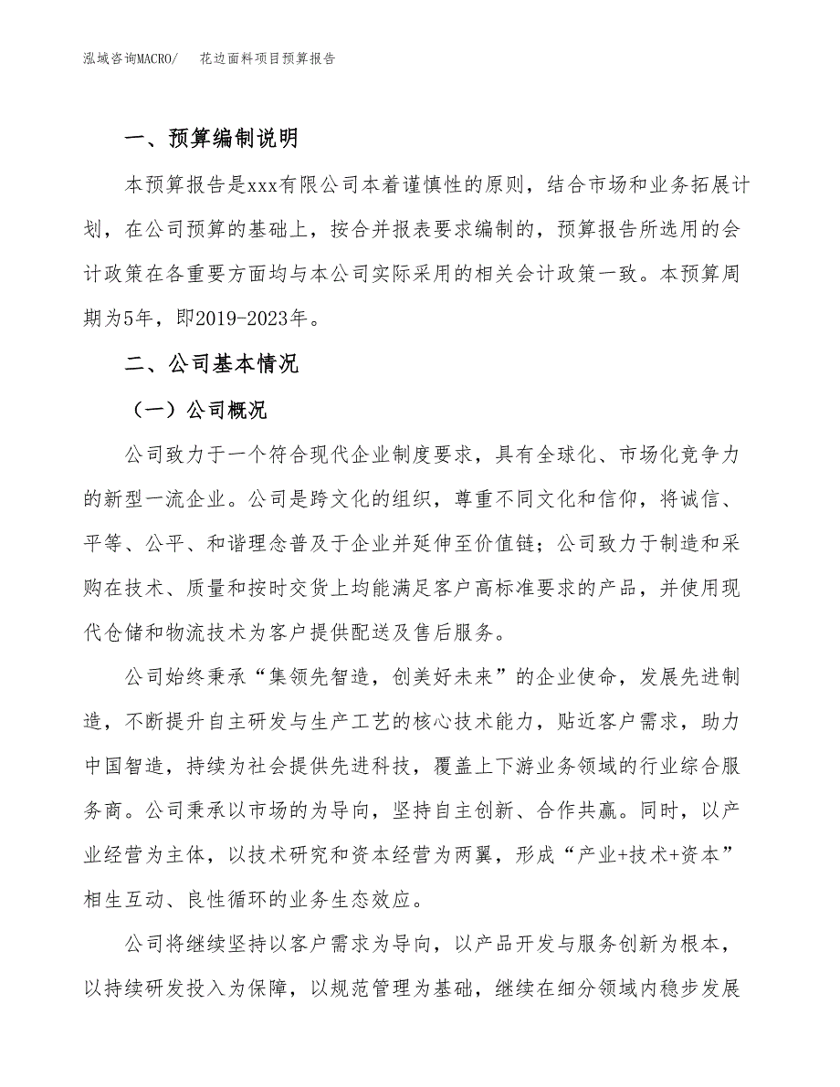 花边面料项目预算报告年度.docx_第2页