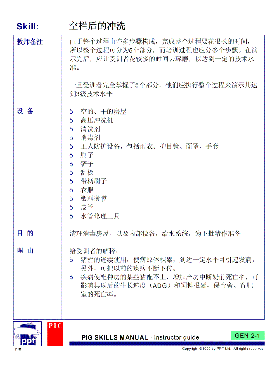 空栏后的冲洗讲解_第1页