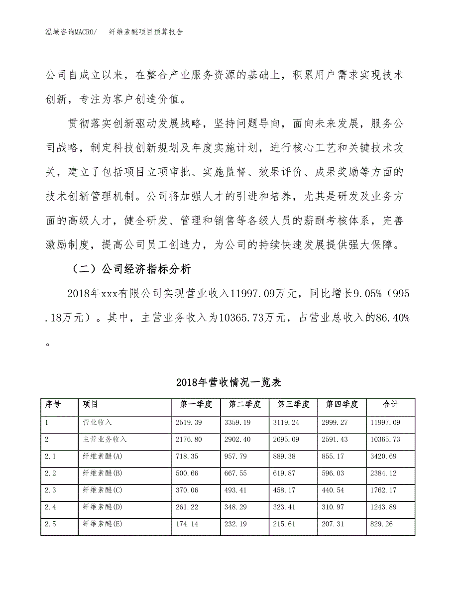 纤维素醚项目预算报告年度.docx_第3页