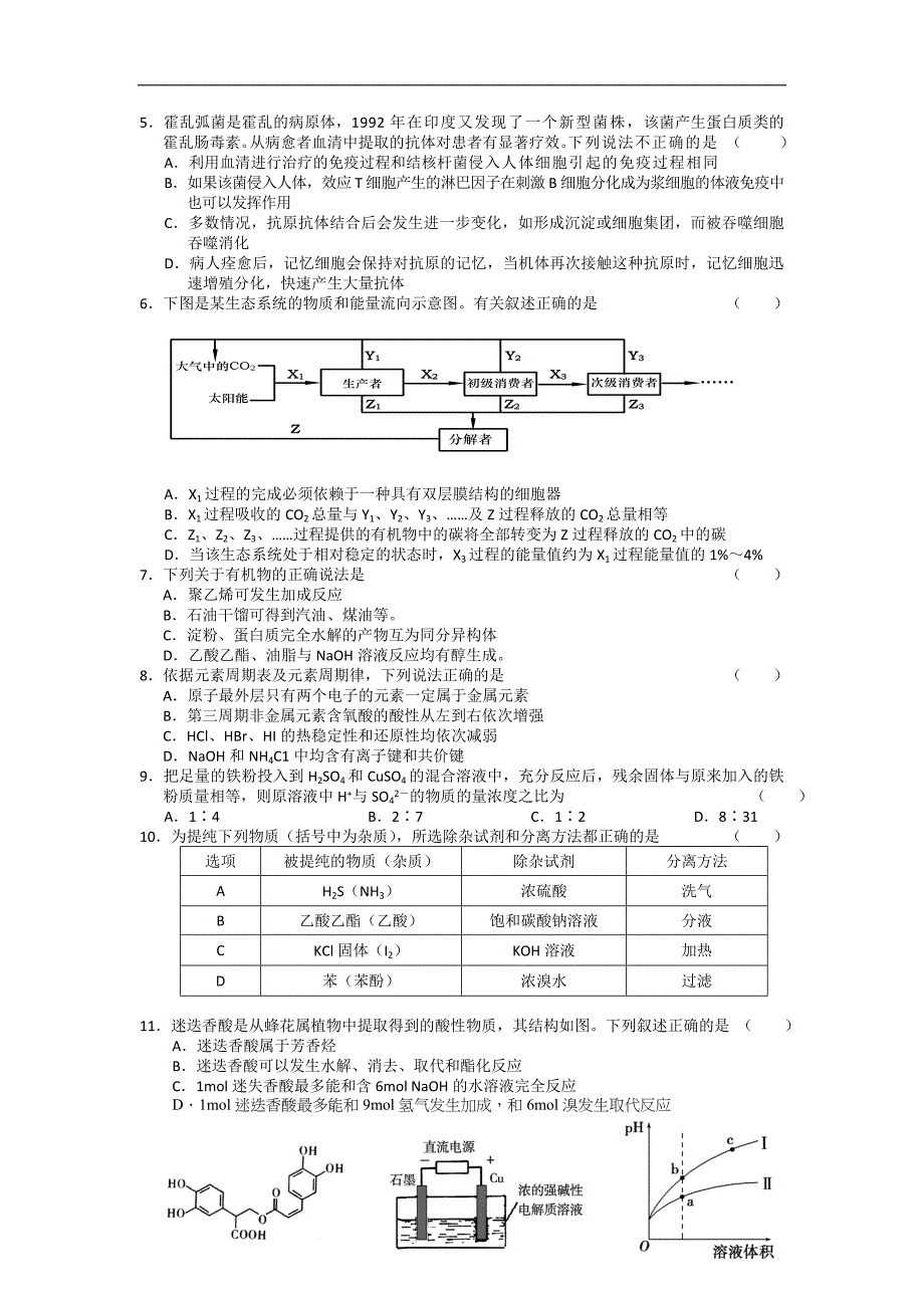 理综卷·2018届山东省高三冲刺模拟三(2015.04)解析_第2页