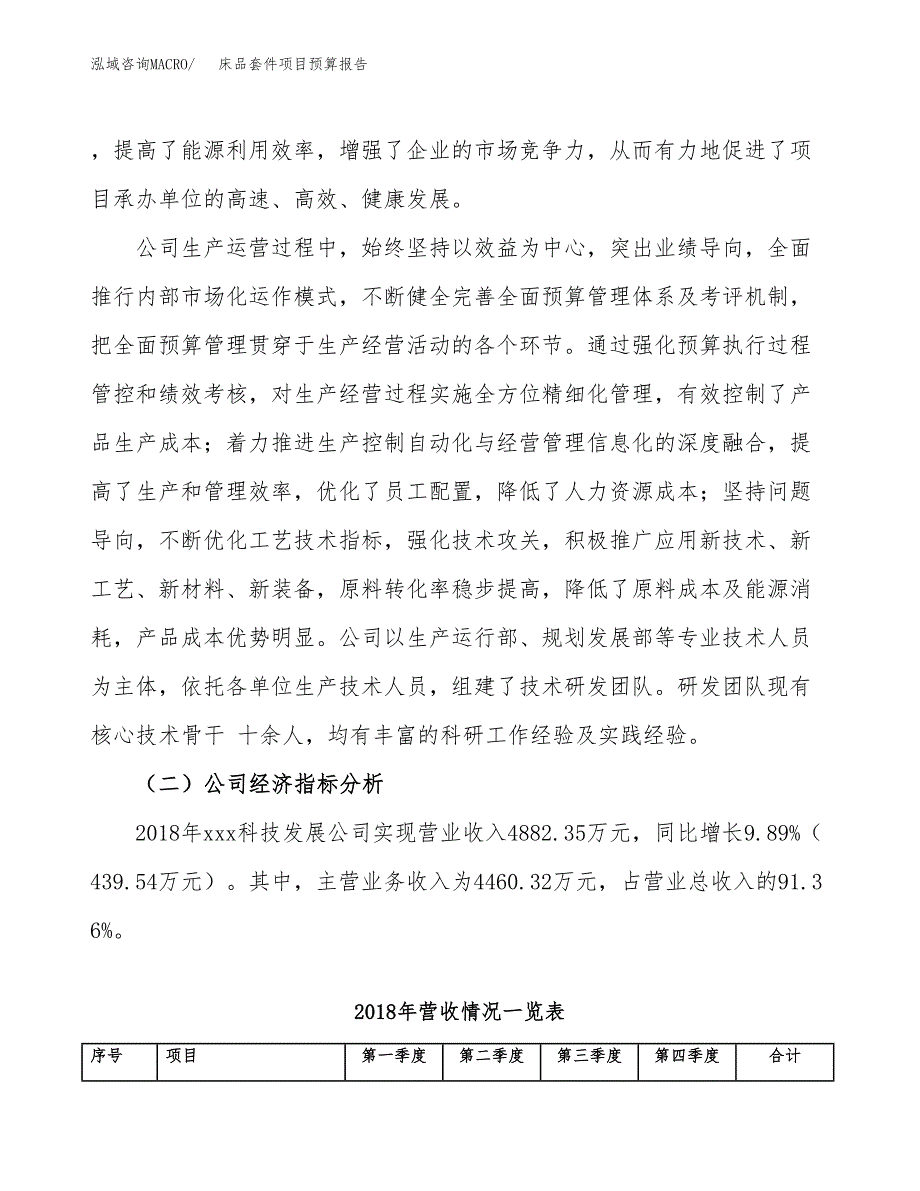 床品套件项目预算报告年度.docx_第4页