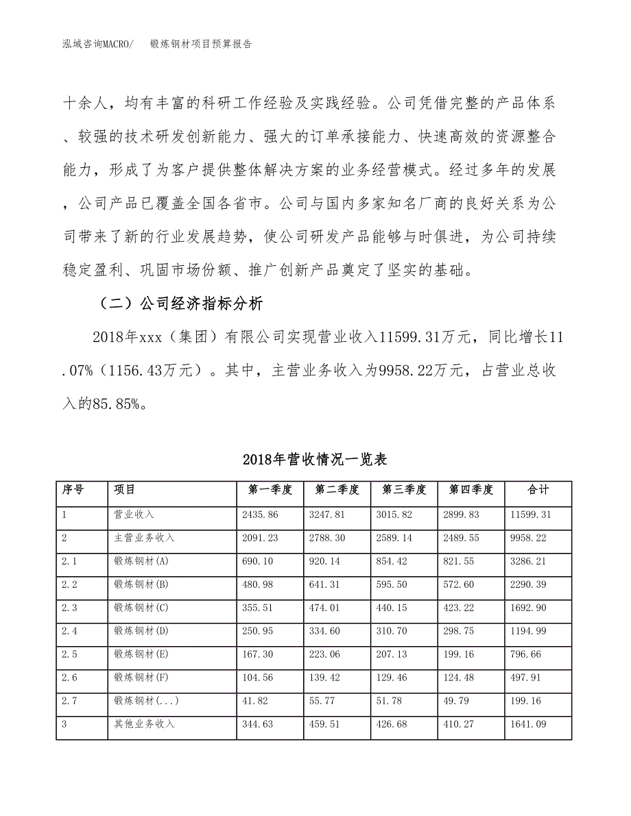 锻炼钢材项目预算报告年度.docx_第3页