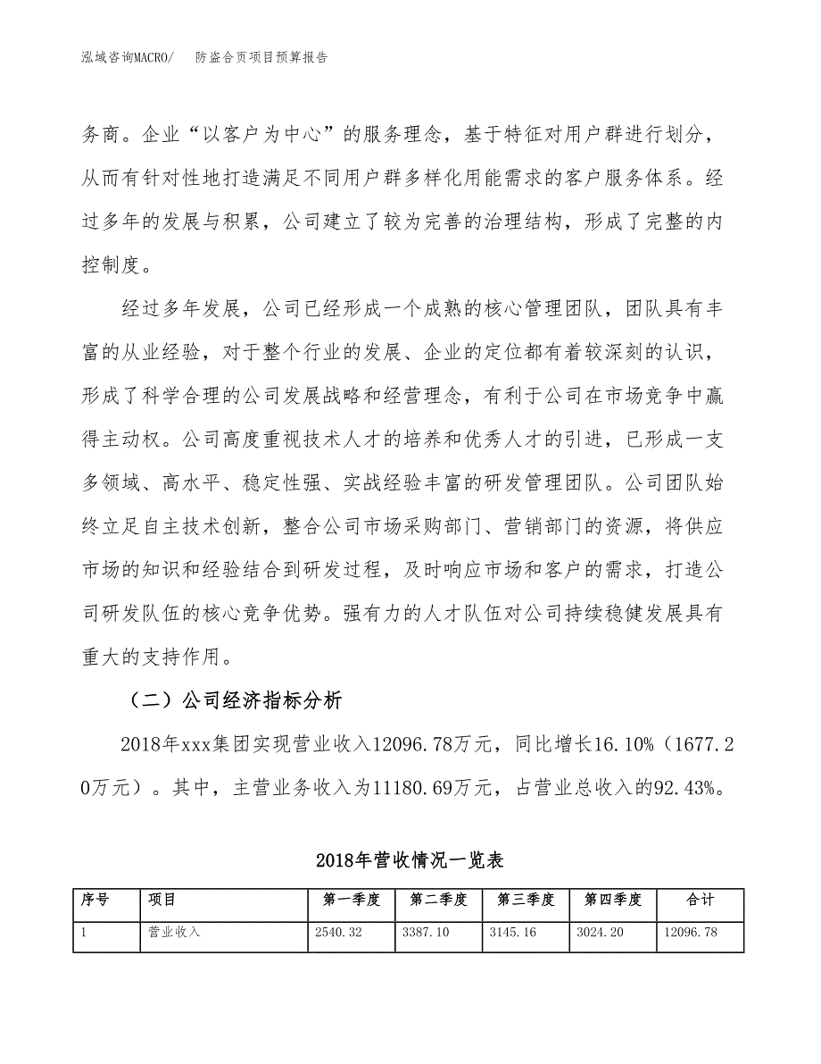 防盗合页项目预算报告年度.docx_第3页