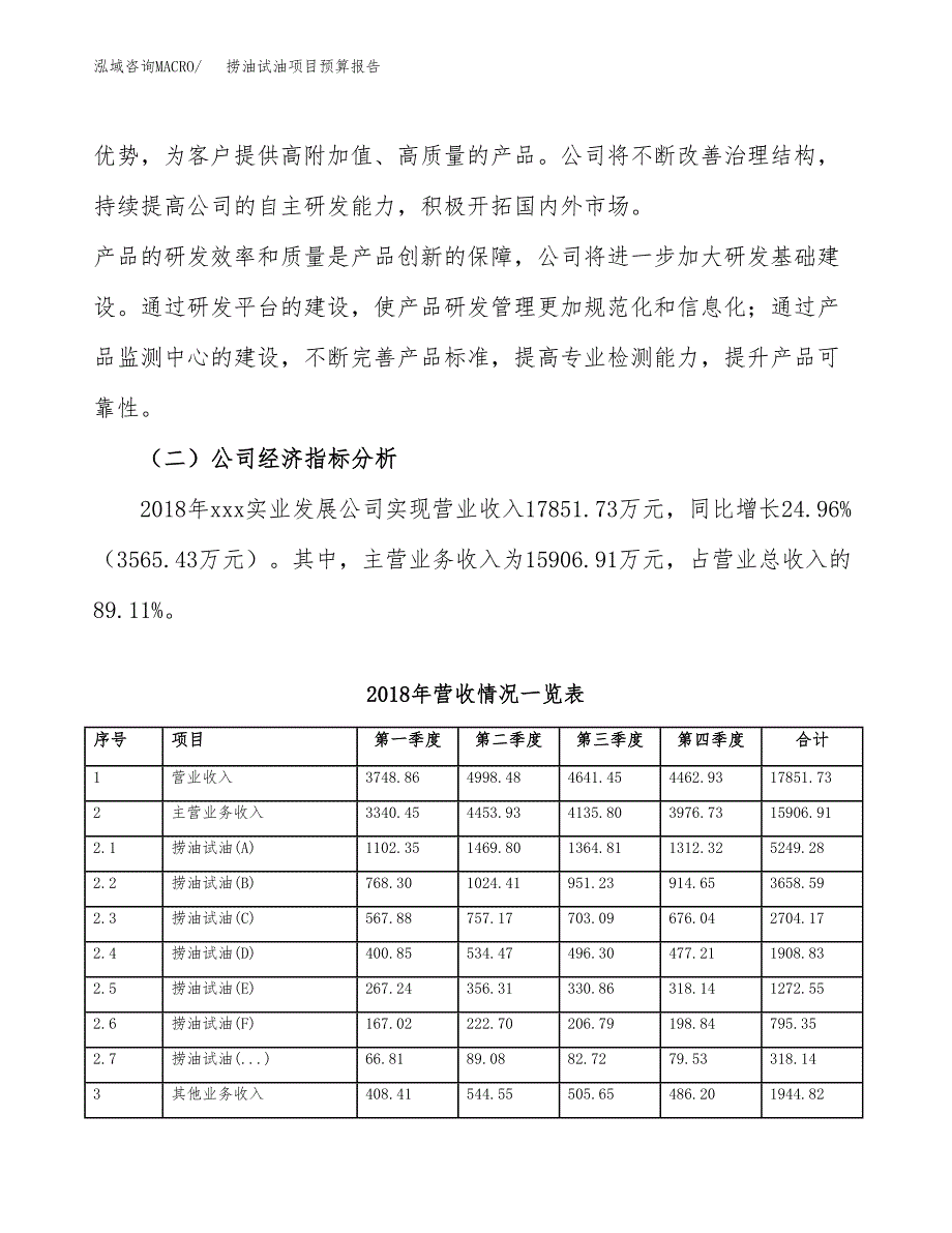 捞油试油项目预算报告年度.docx_第3页