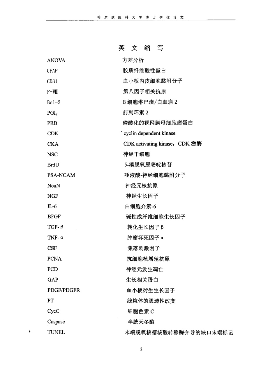 人脑梗死后病灶周围及海马病理变化的机制研究_第1页