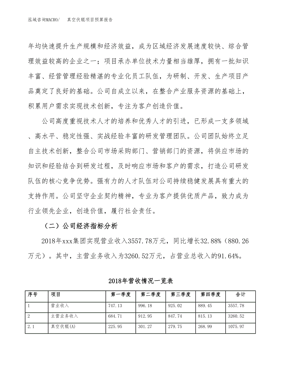 真空伏辊项目预算报告年度.docx_第3页