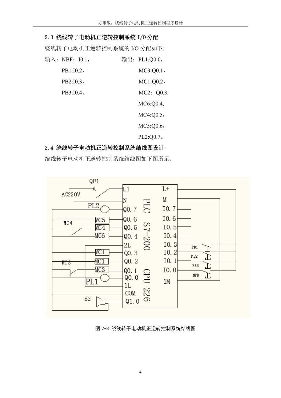 基于sp-200的绕线转子电动机正逆转控制程序设计._第5页