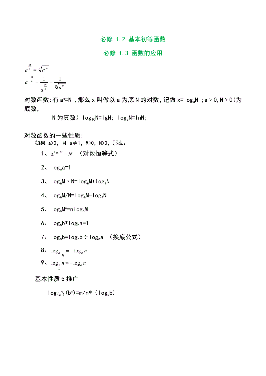 理科高中数学复习提纲及知识点._第2页