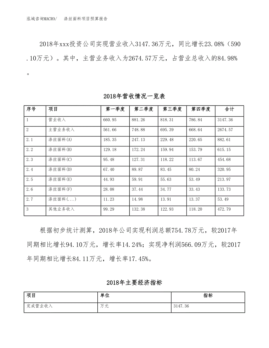 涤丝面料项目预算报告年度.docx_第4页