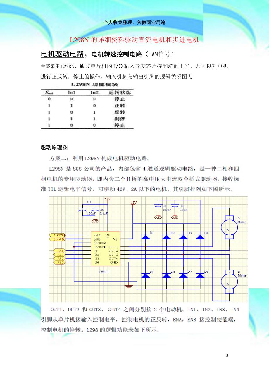 ln的详细资料驱动直流电机和步进电机(最全版)大总结_第3页