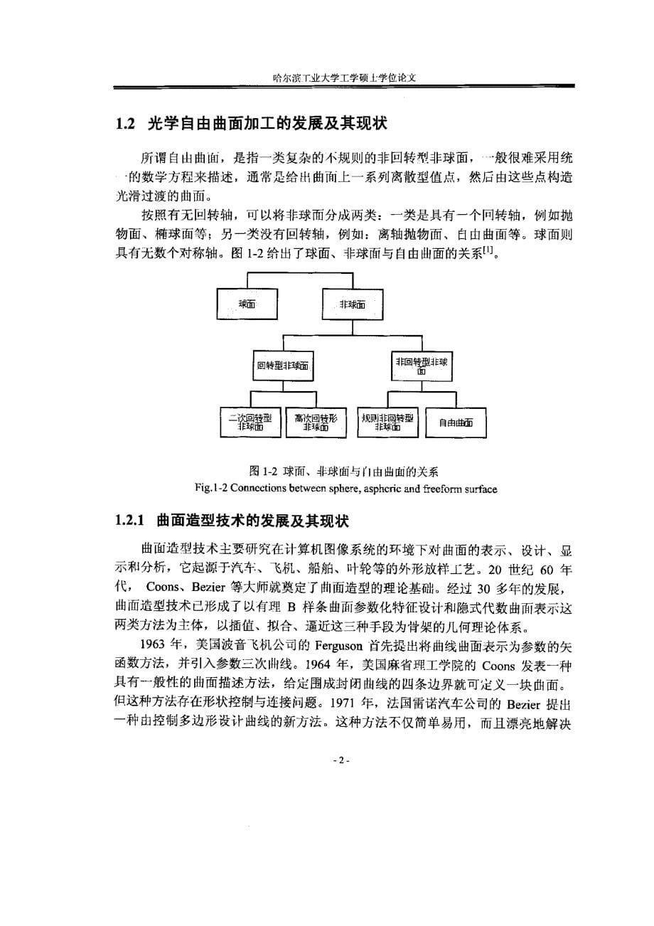 光学自由曲面数控加工刀具轨迹编程工具的研究_第5页