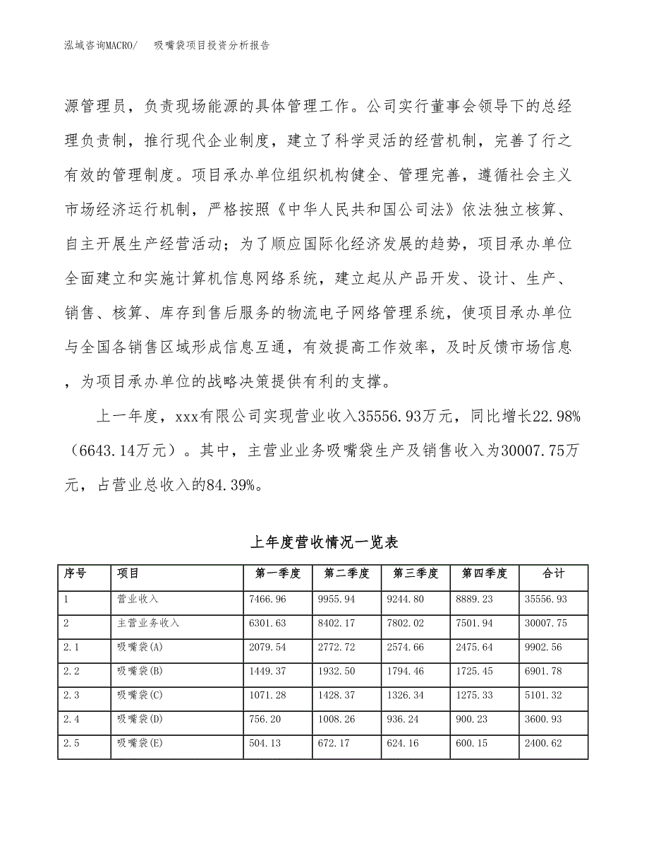 吸嘴袋项目投资分析报告（总投资18000万元）（68亩）_第3页