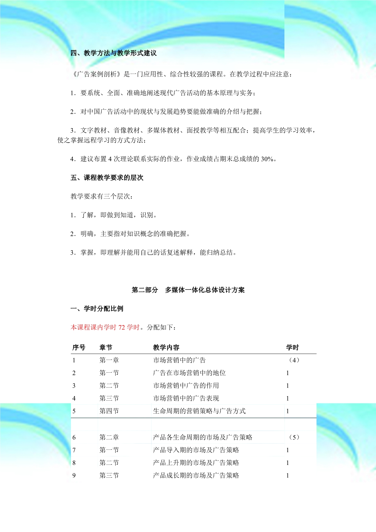 浙江广播电视大学广告专业专科_第4页
