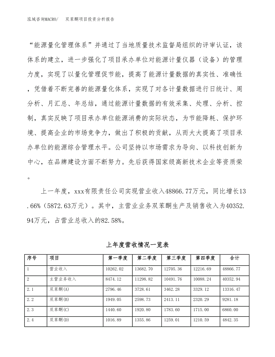 双苯酮项目投资分析报告（总投资19000万元）（71亩）_第3页