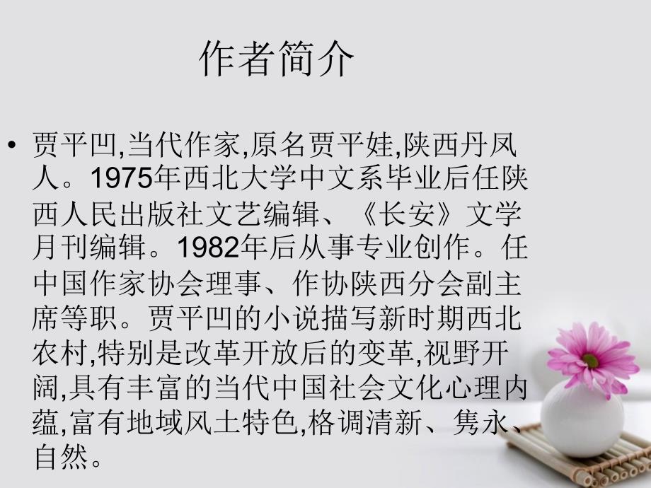 山东省锦泽技工学校高中语文2我不是个好儿子课件._第3页