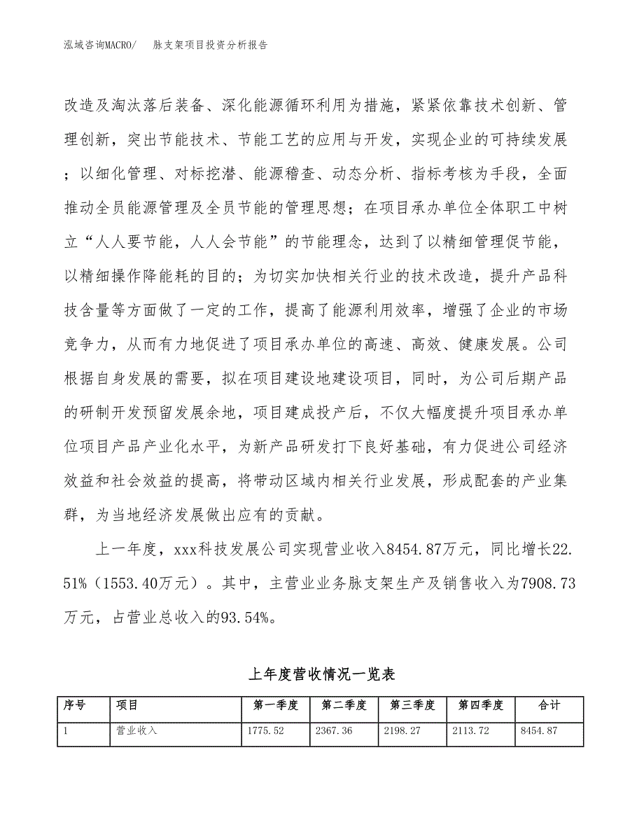 脉支架项目投资分析报告（总投资7000万元）（31亩）_第3页