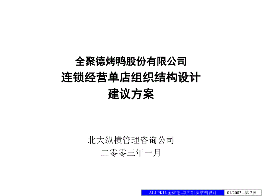 2019年餐饮连锁单店组织结构设计建议方案_第2页