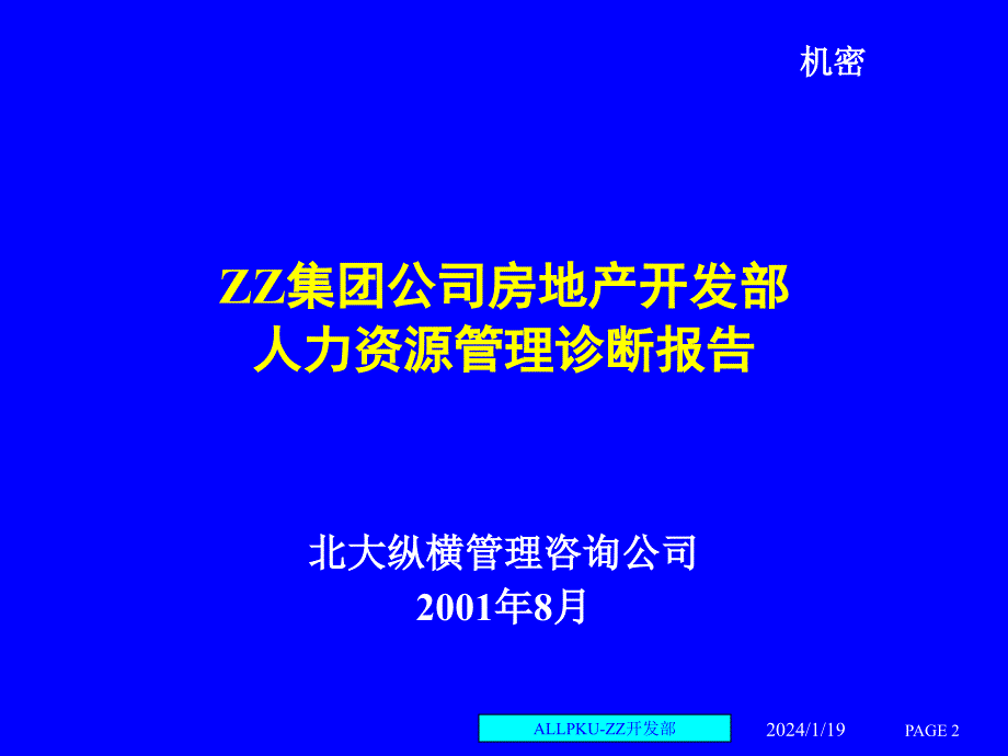 2019年房地产公司人力资源管理诊断报告_第2页