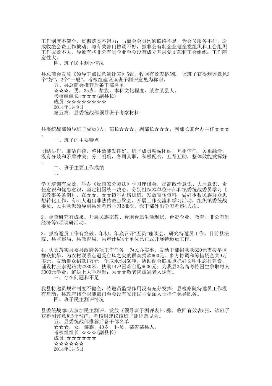 局领导班子考察 材料.docx_第5页