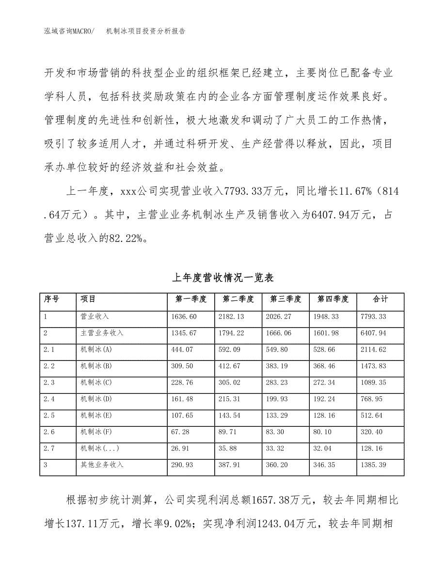 机制冰项目投资分析报告（总投资8000万元）（34亩）_第3页