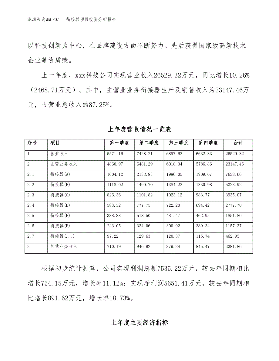 衔接器项目投资分析报告（总投资15000万元）（58亩）_第3页