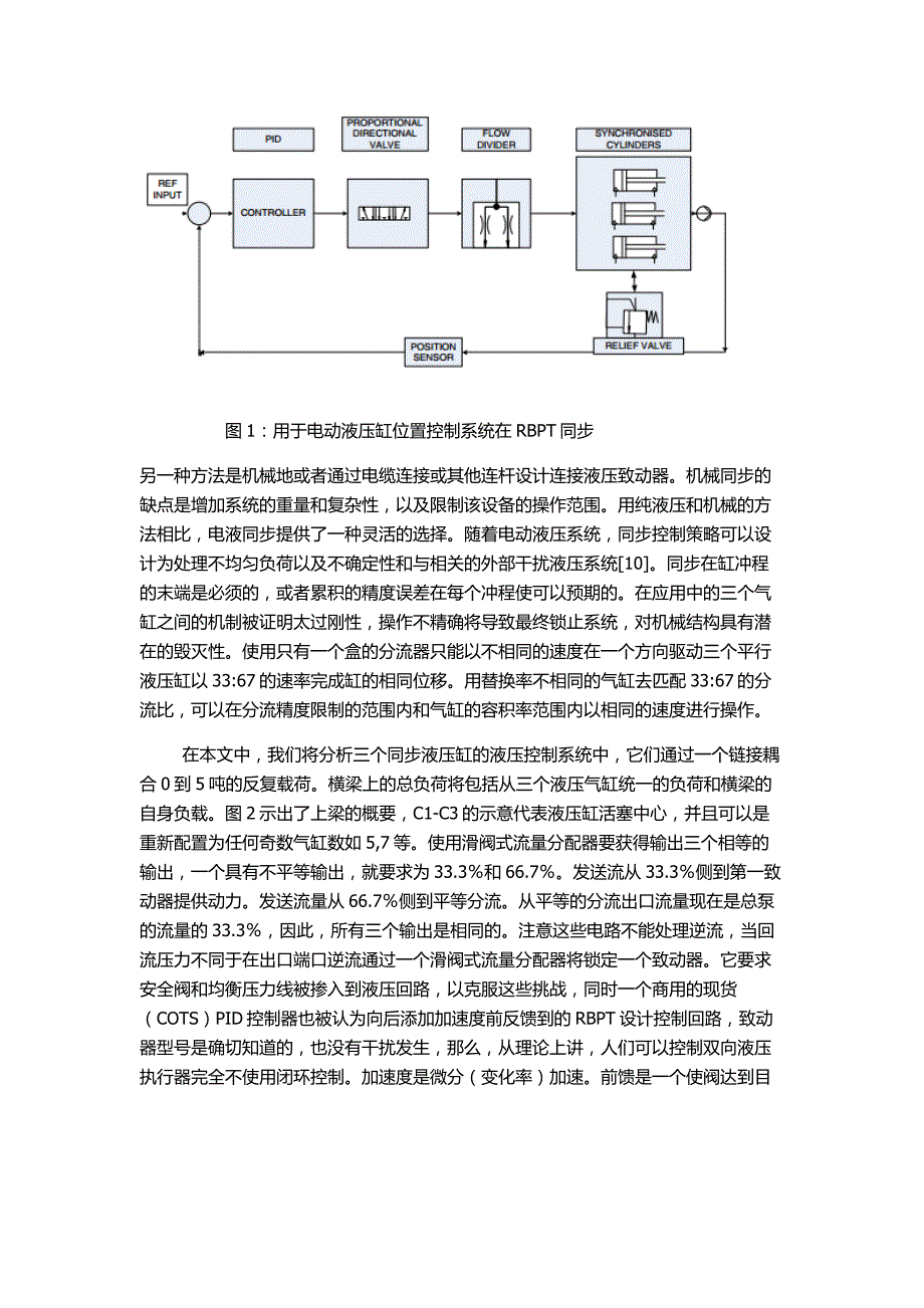 文献翻译(RBPT电液同步控制系统)课案_第3页