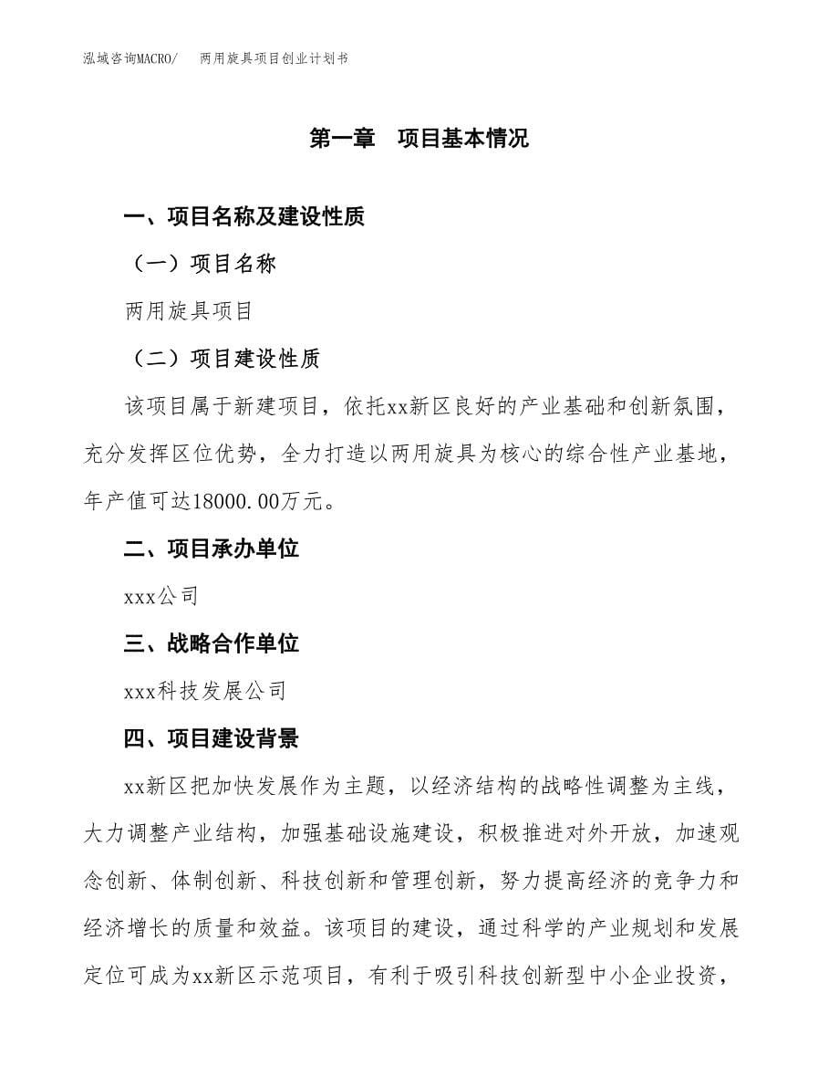 两用旋具项目创业计划书.docx_第5页