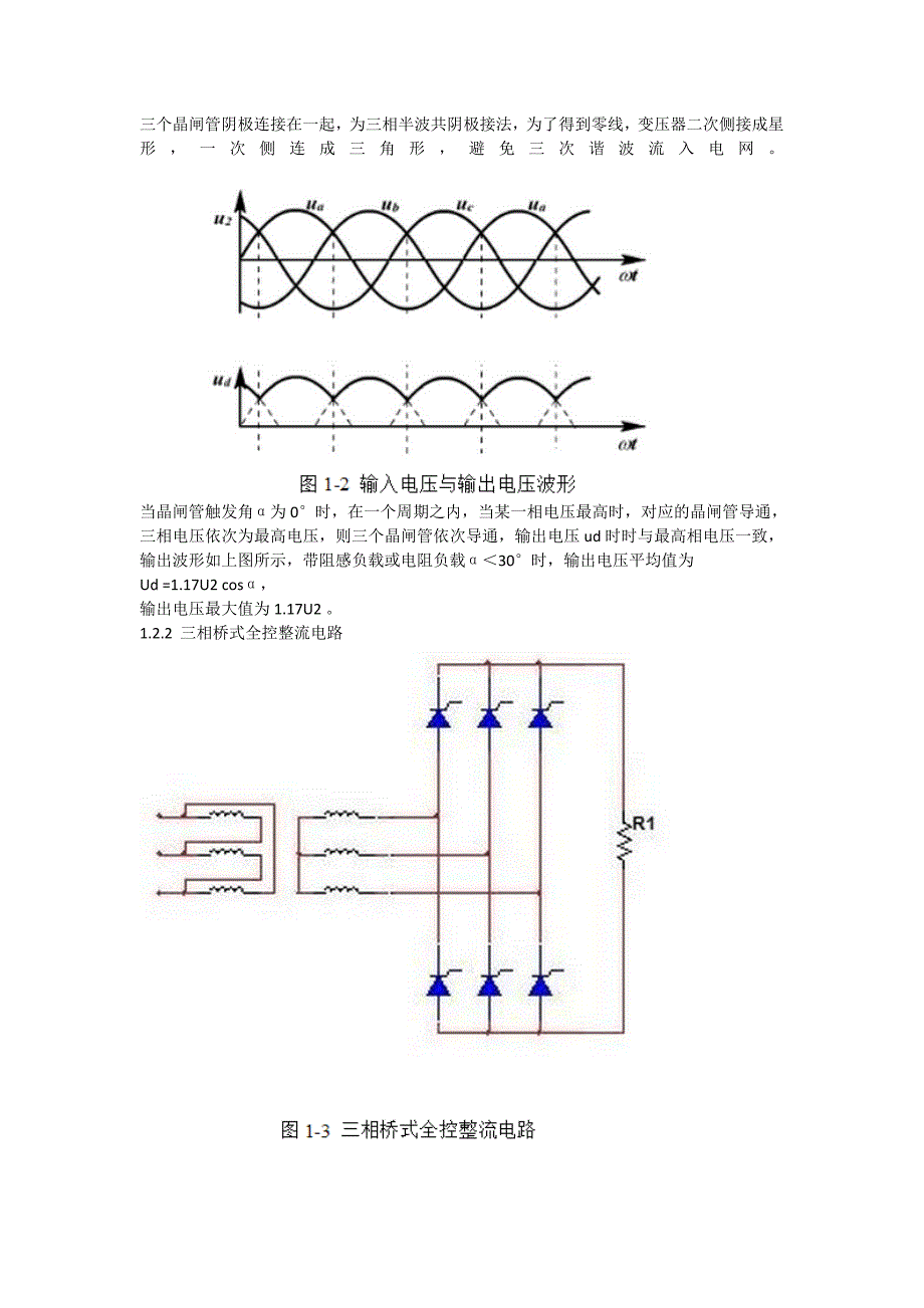 电力电子课程设计方案交直交变频器的设计方案_第2页