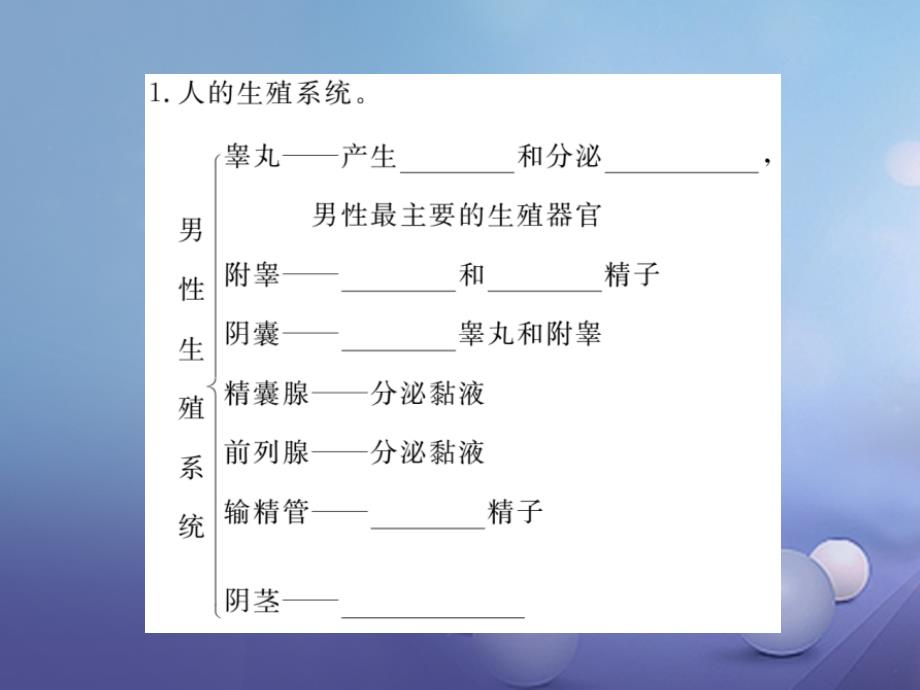 2017年秋八年级生物上册 第6单元 生命的延续优质北师大版_第3页