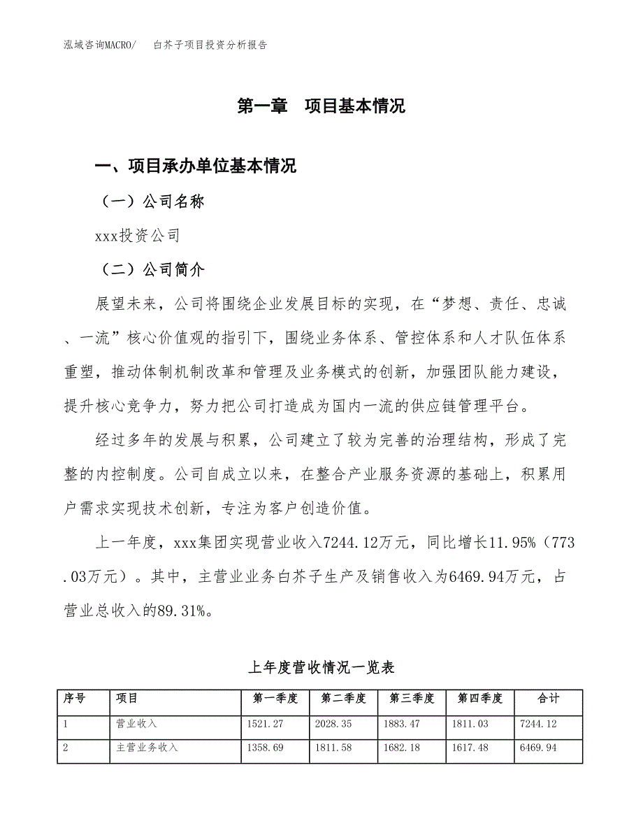 白芥子项目投资分析报告（总投资6000万元）（25亩）_第2页