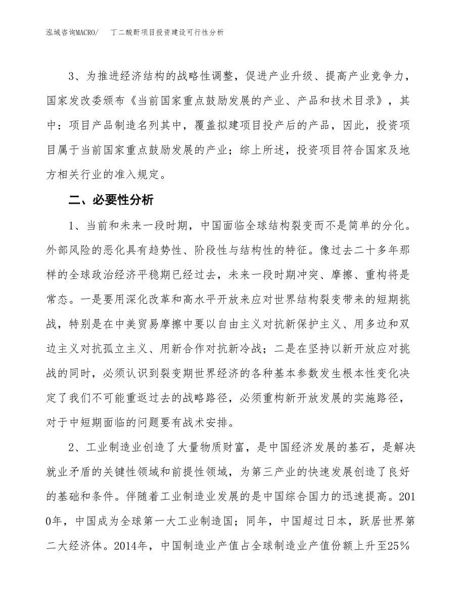 丁二酸酐项目投资建设可行性分析.docx_第5页