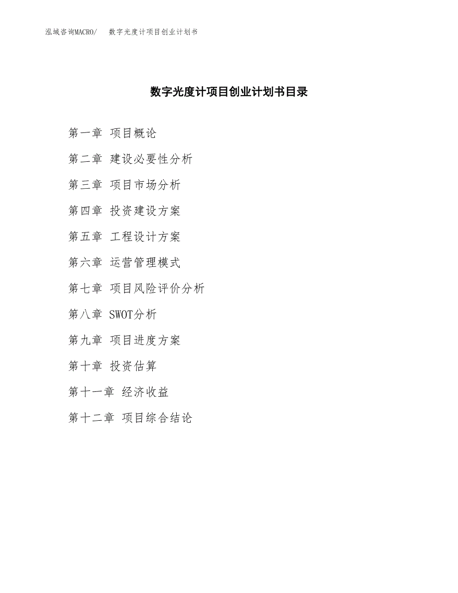 数字光度计项目创业计划书(参考模板).docx_第2页