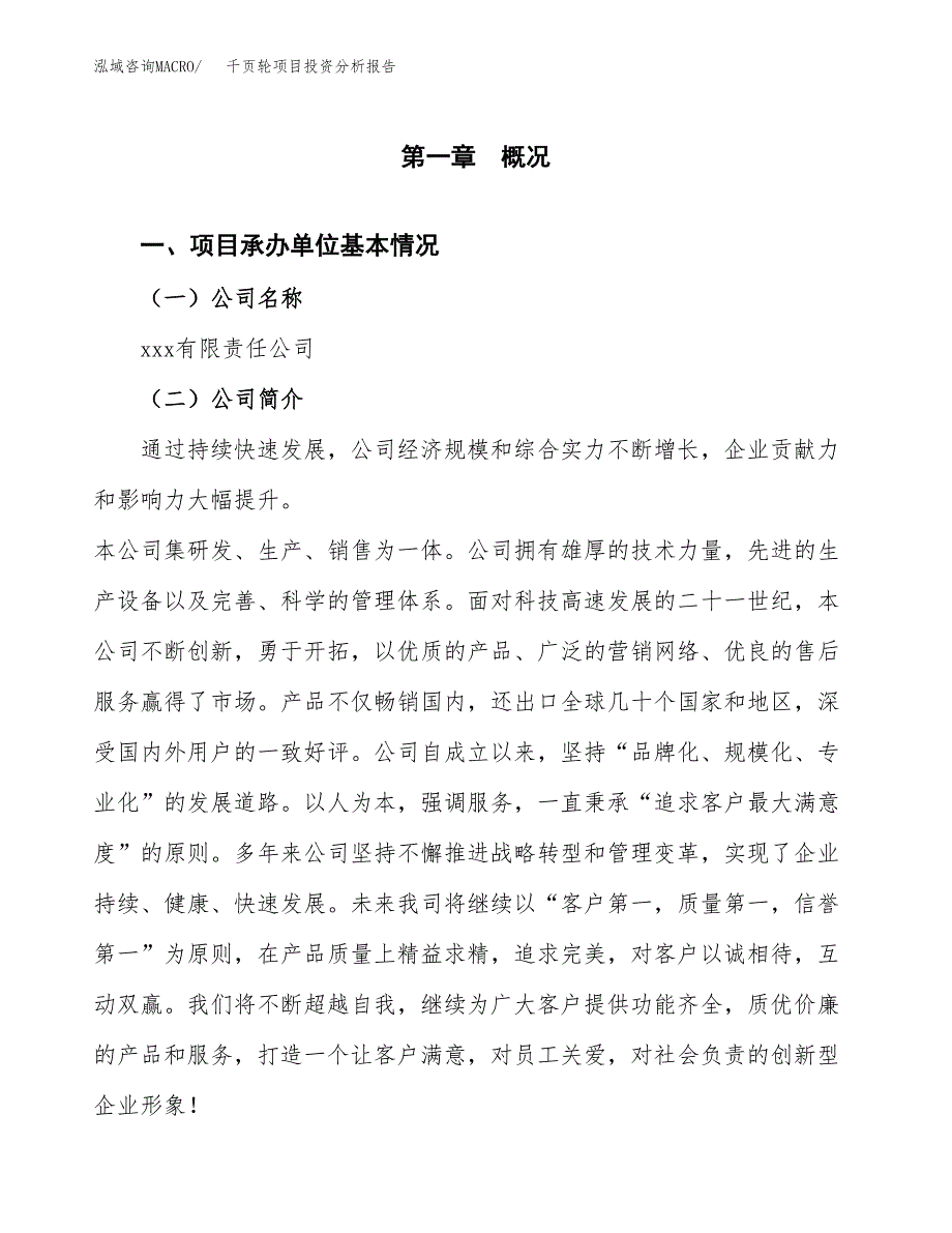 千页轮项目投资分析报告（总投资8000万元）（37亩）_第2页