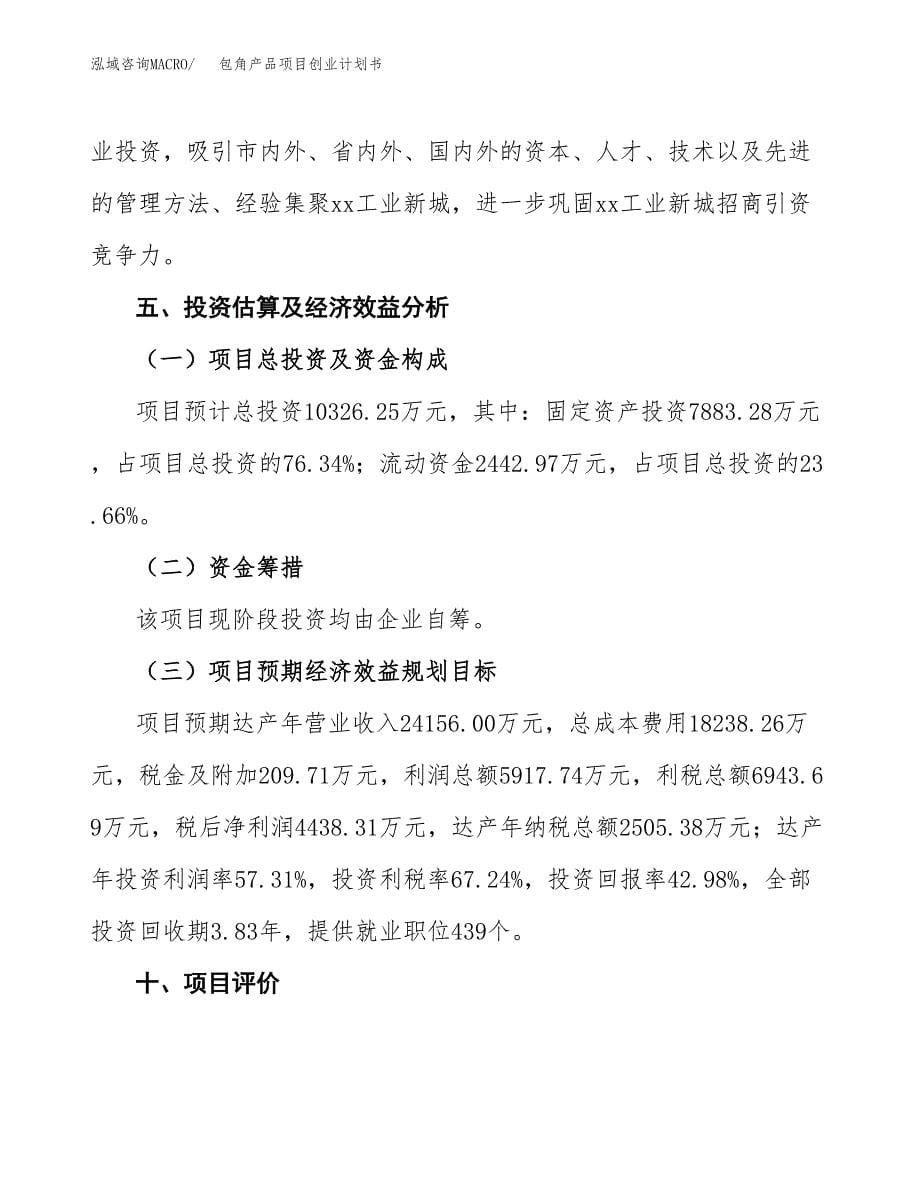 包角产品项目创业计划书.docx_第5页