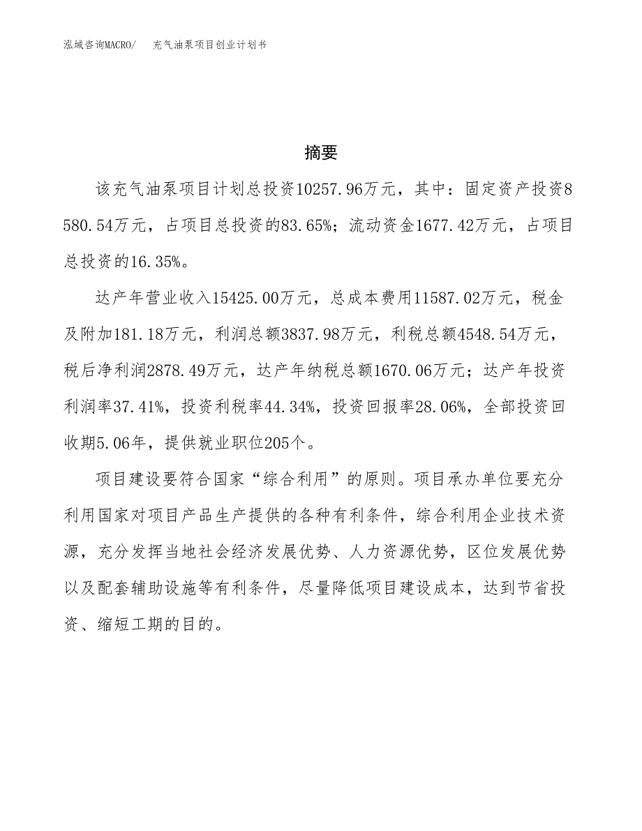 充气油泵项目创业计划书.docx_第3页