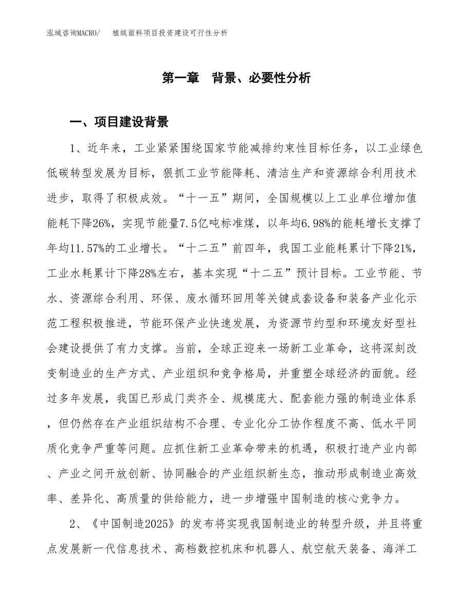 植绒面料项目投资建设可行性分析.docx_第3页