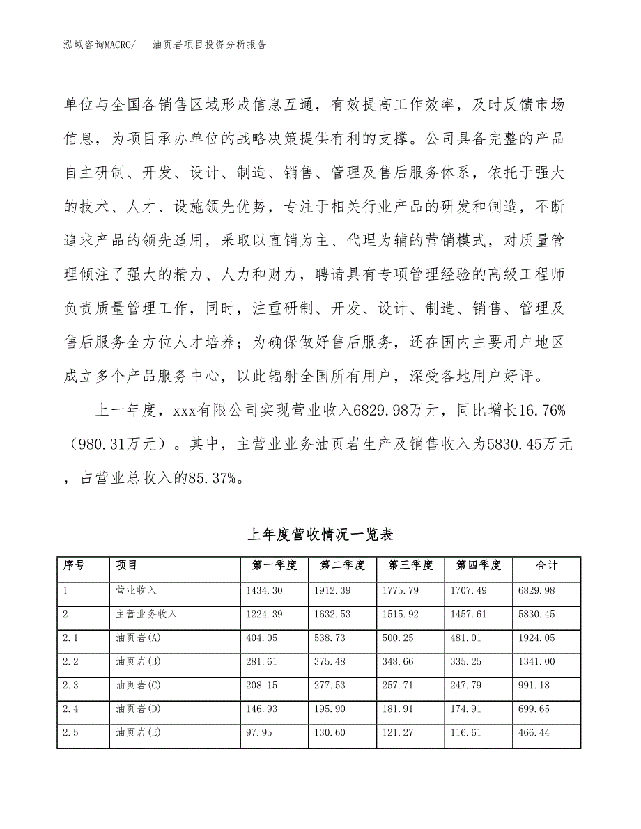 油页岩项目投资分析报告（总投资8000万元）（42亩）_第3页