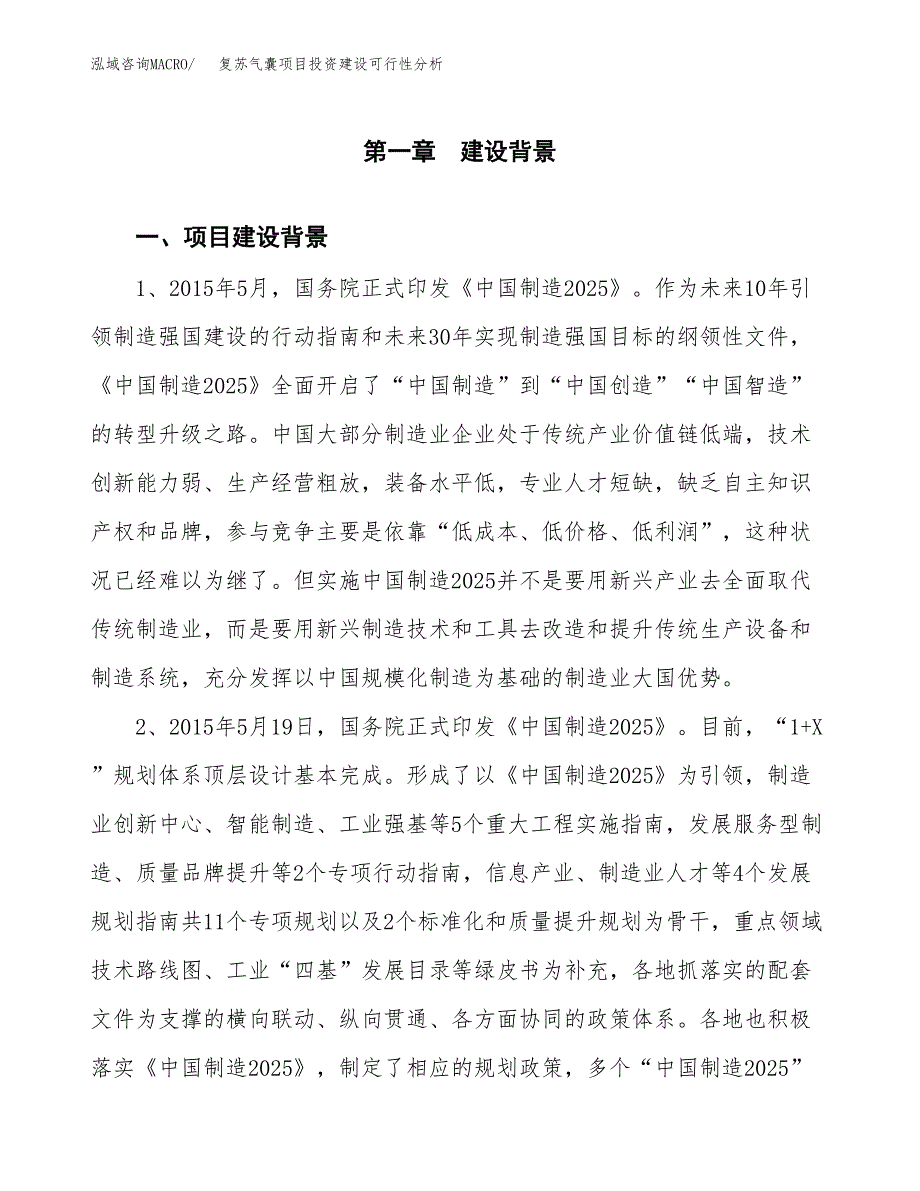 复苏气囊项目投资建设可行性分析.docx_第3页