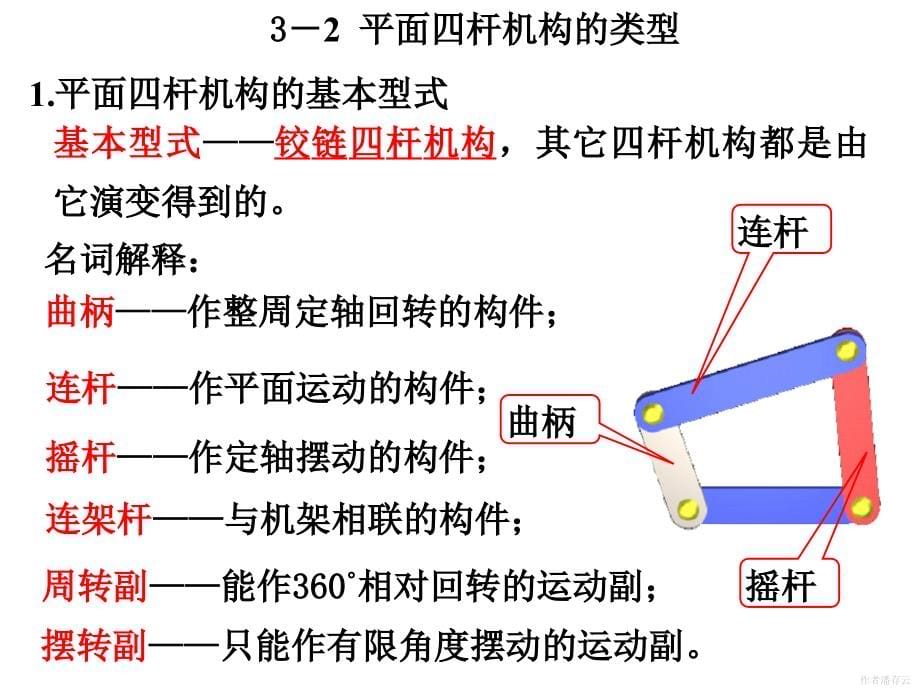 中南大学机械原理第3章平面连杆机构分析与设计._第5页