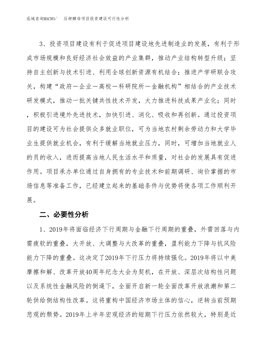 压榨酵母项目投资建设可行性分析.docx_第4页