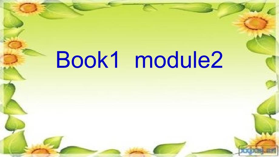 高一英语外研版必修1 module 2 my new teachers 课件_第1页