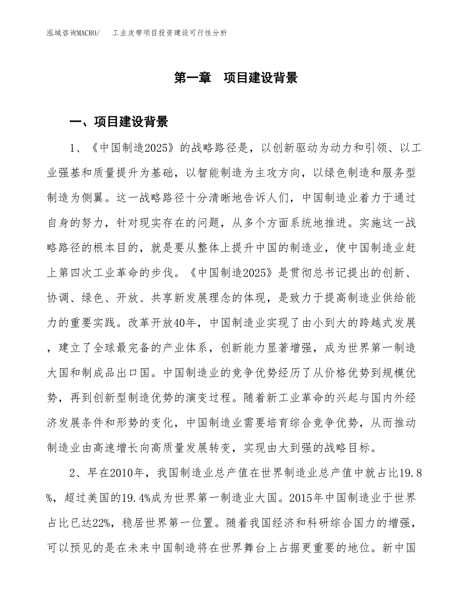 工业皮带项目投资建设可行性分析.docx_第4页