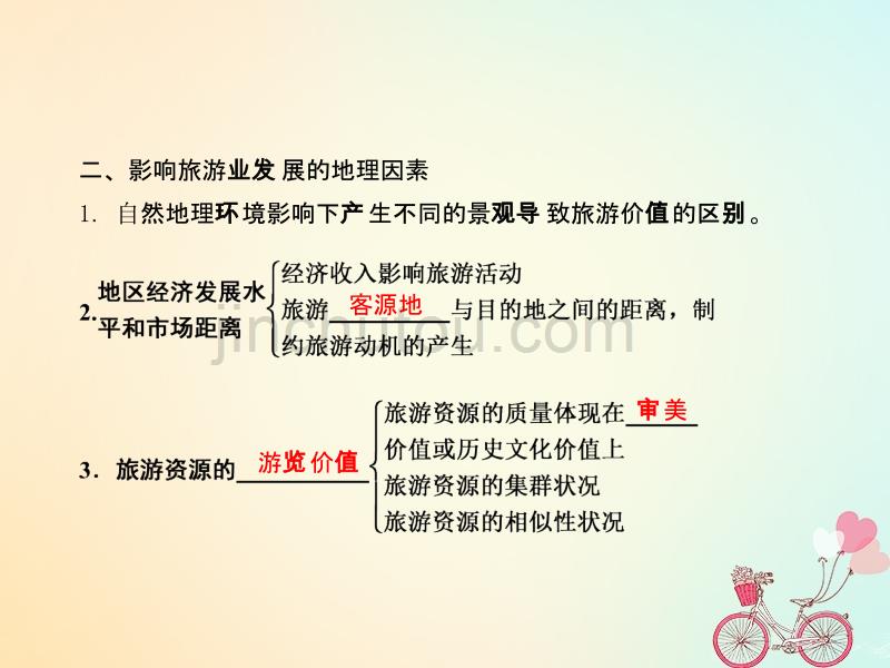 2017-2018高中地理第三单元产业活动与地理环境第三节旅游业与地理环境（选学）鲁教版必修2_第4页