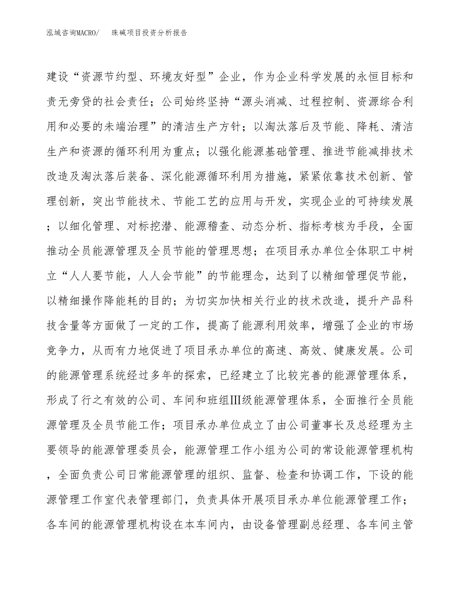 珠碱项目投资分析报告（总投资6000万元）（30亩）_第3页