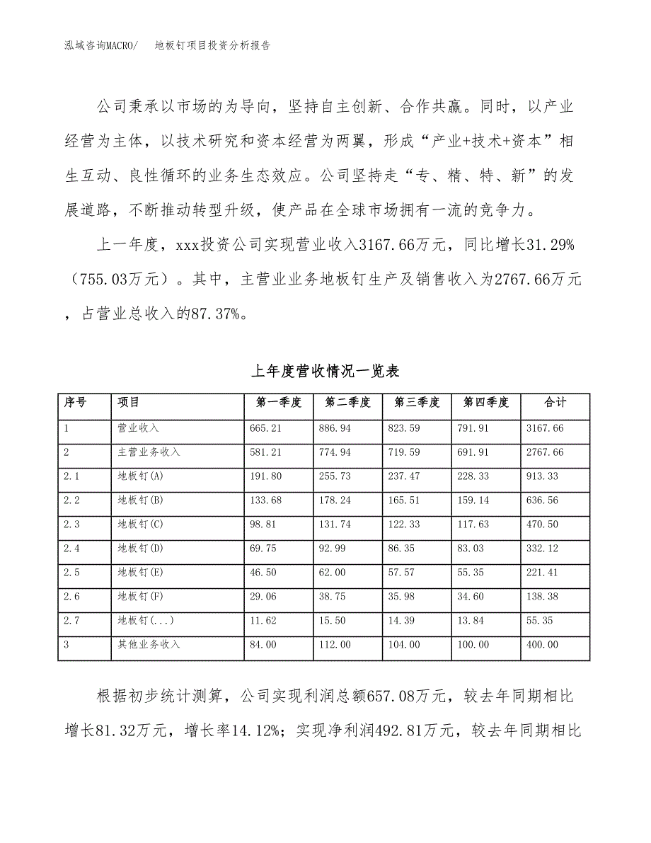 地板钉项目投资分析报告（总投资2000万元）（11亩）_第3页