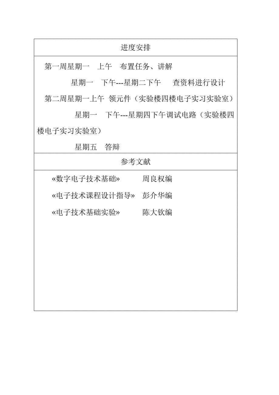 数电课程设计方案——大小月份自动调节系统_第5页