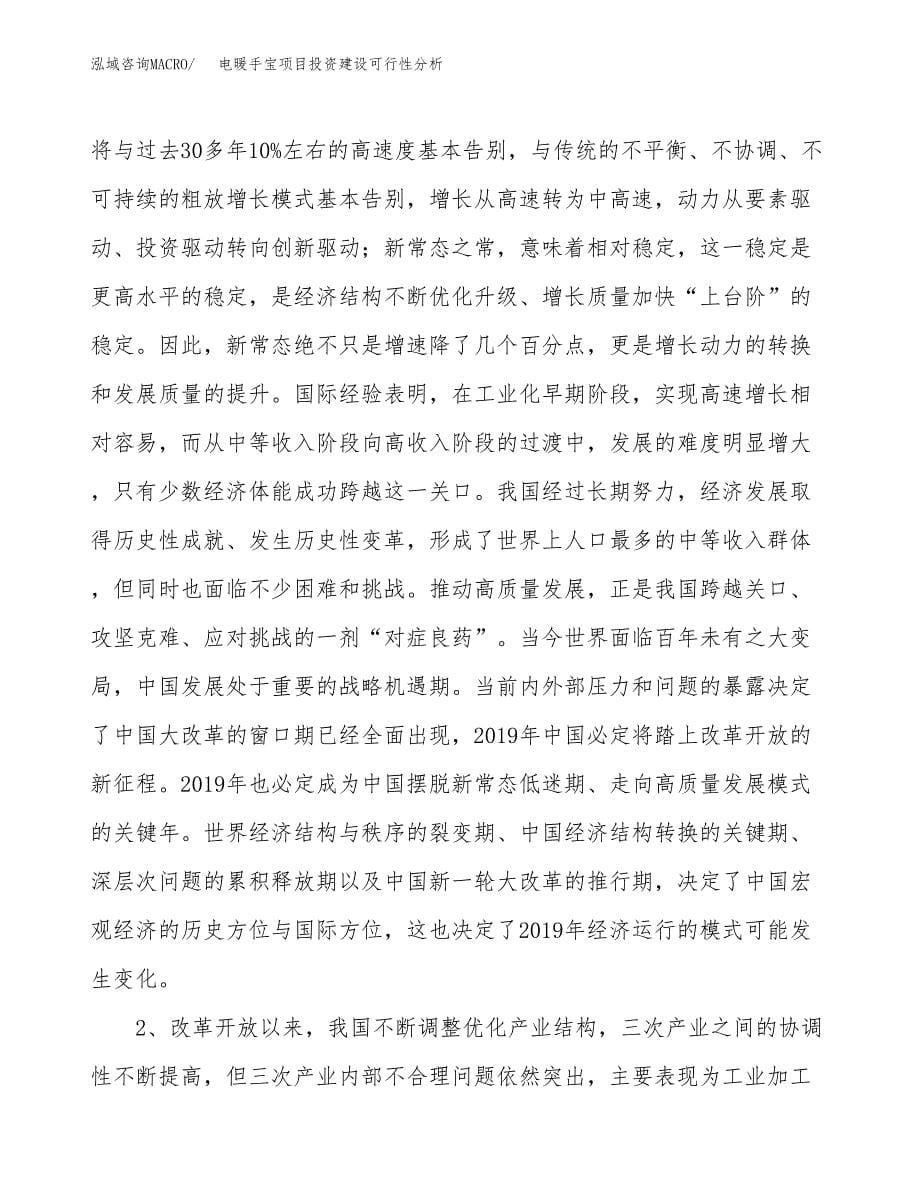 电暖手宝项目投资建设可行性分析.docx_第5页