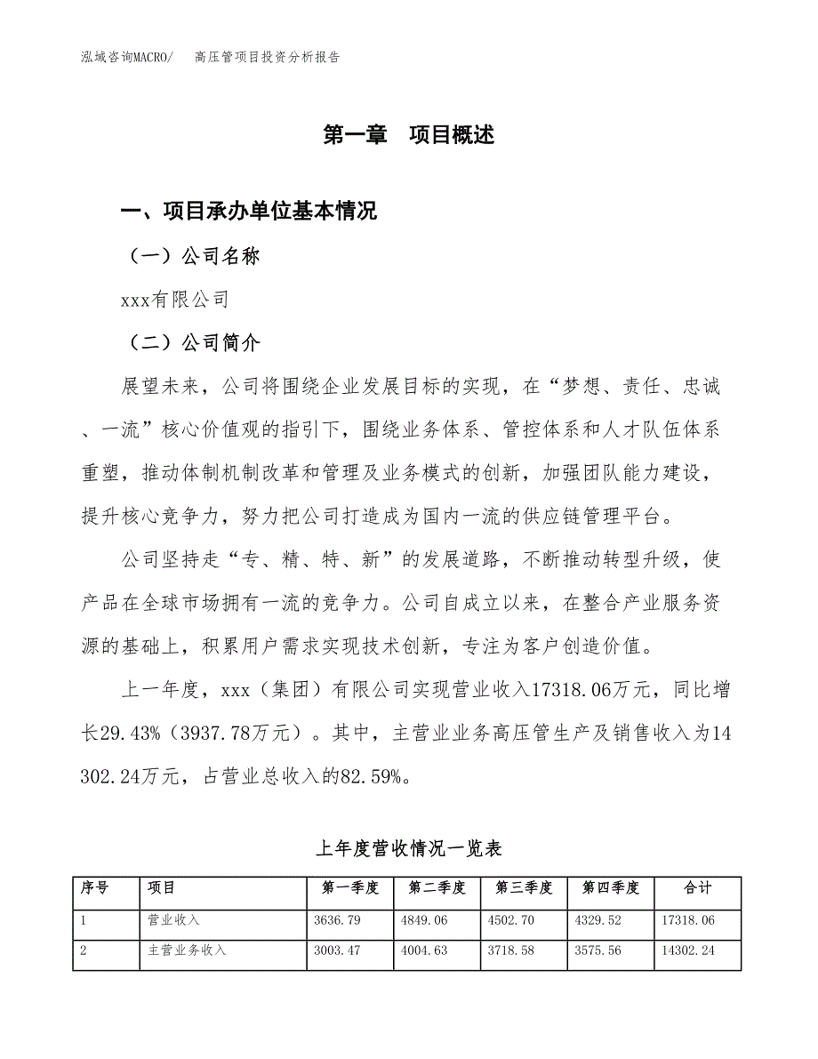 高压管项目投资分析报告（总投资13000万元）（49亩）_第2页